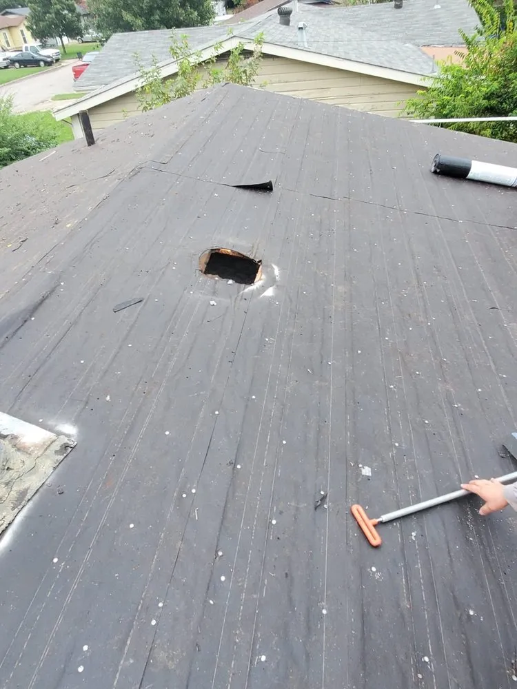 Slide of Capital One Roofing