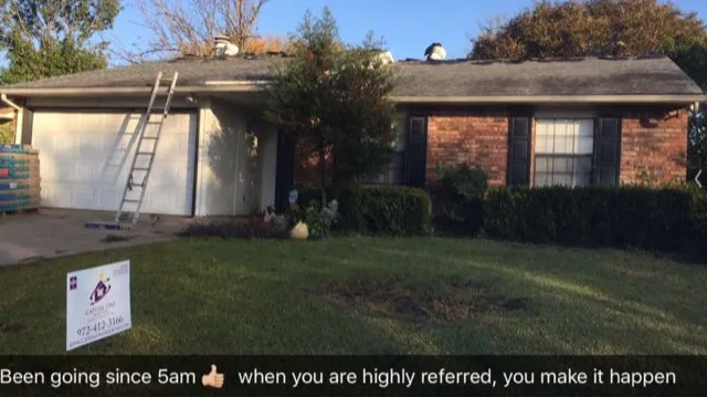 Slide of Capital One Roofing