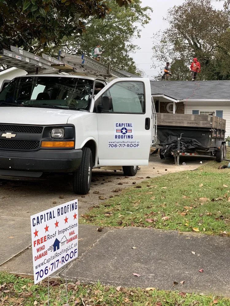 Slide of Capital Roofing