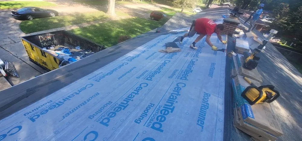 Slide of Capitol Roofing Authority