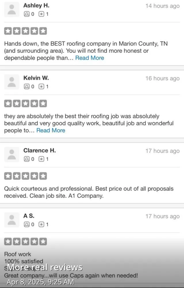 Slide of Caps Roofing