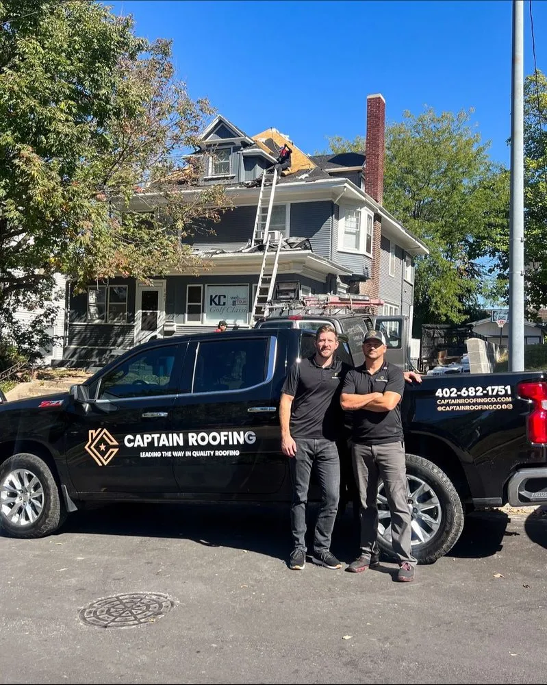 Slide of Captain Roofing