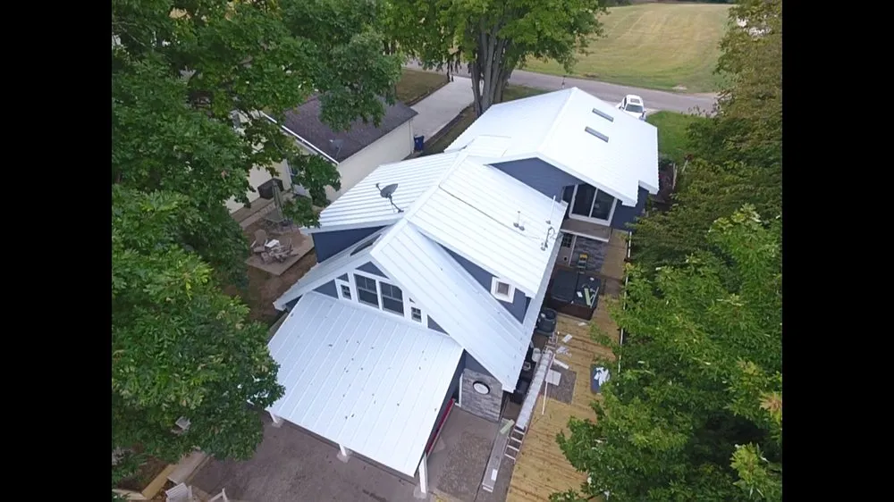 Emergency roof installation in Camden, MI by Carbon Construction Company