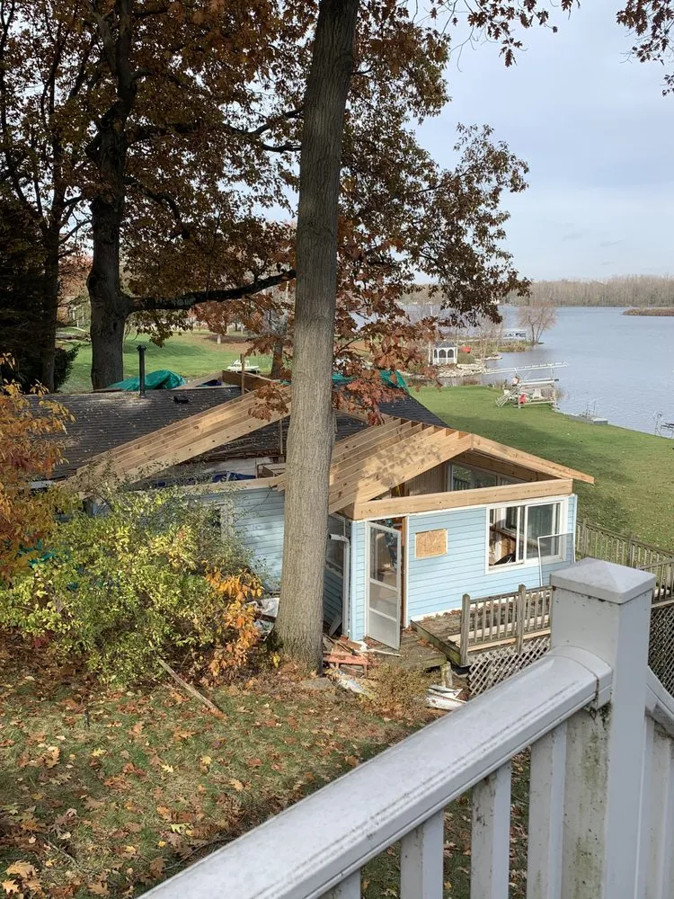 Emergency flat roof repair in Camden, MI - Carbon Construction Company