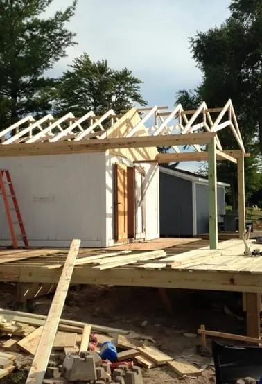 Reliable roof leak repair near you in Camden, MI by Carbon Construction Company