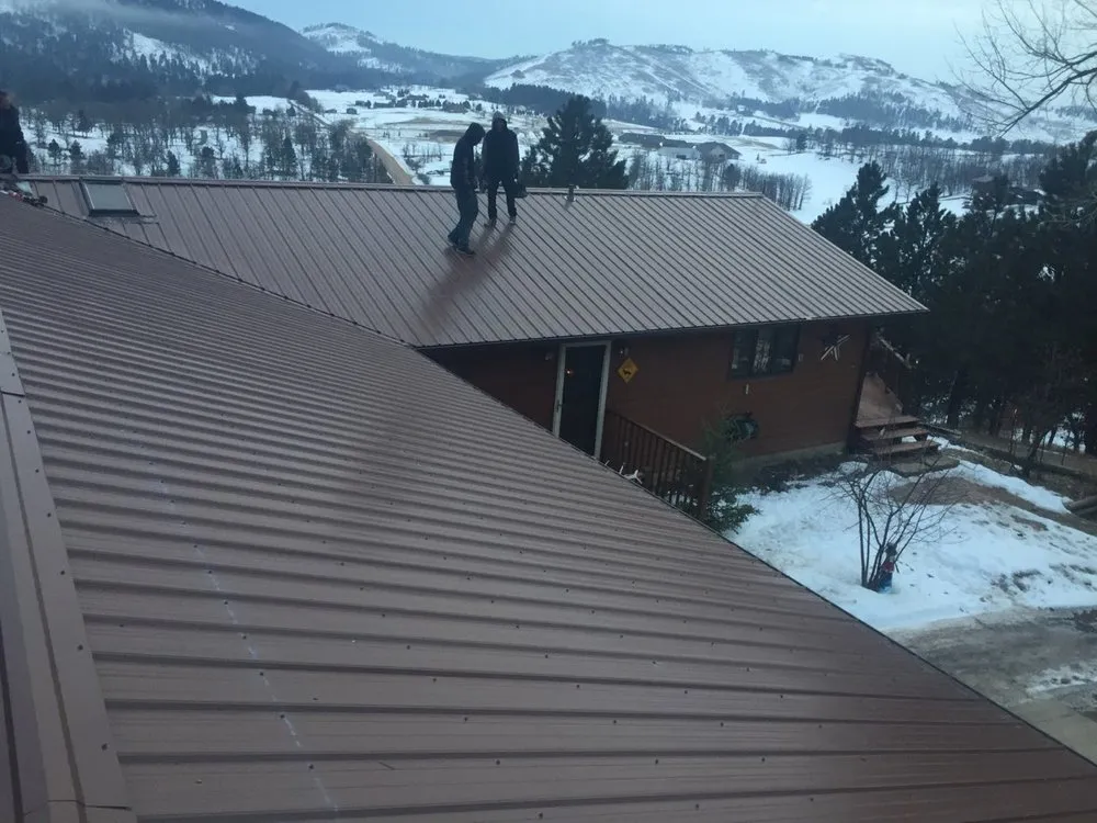 Local residential roofing service in Black Hawk, SD by Cardinal Restoration