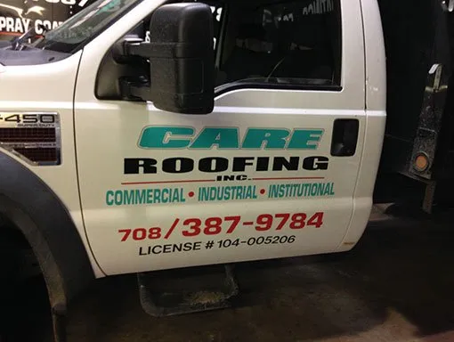 Slide of CARE Roofing