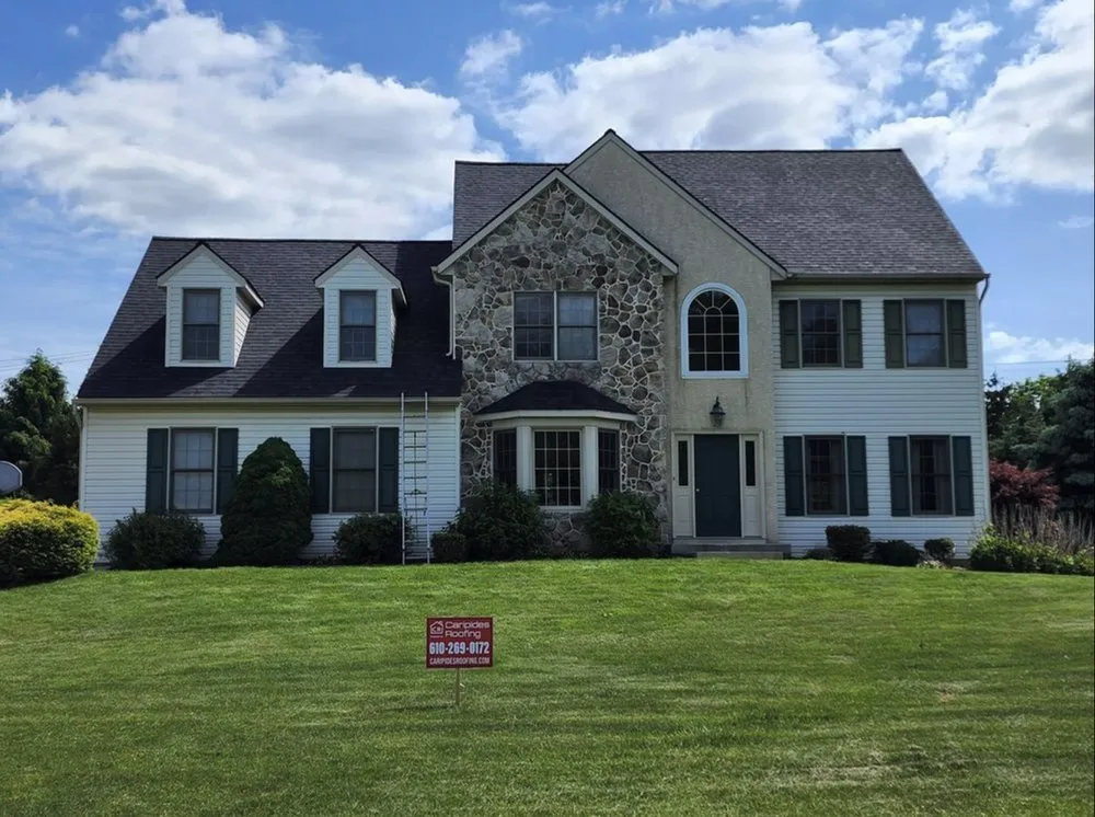 Slide of Caripides Roofing