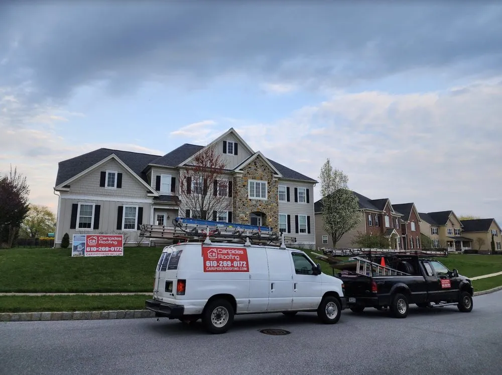 Slide of Caripides Roofing