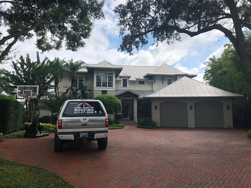 Slide of Carl Martin Roofing