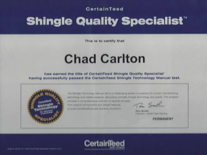 Slide of Carlton Construction