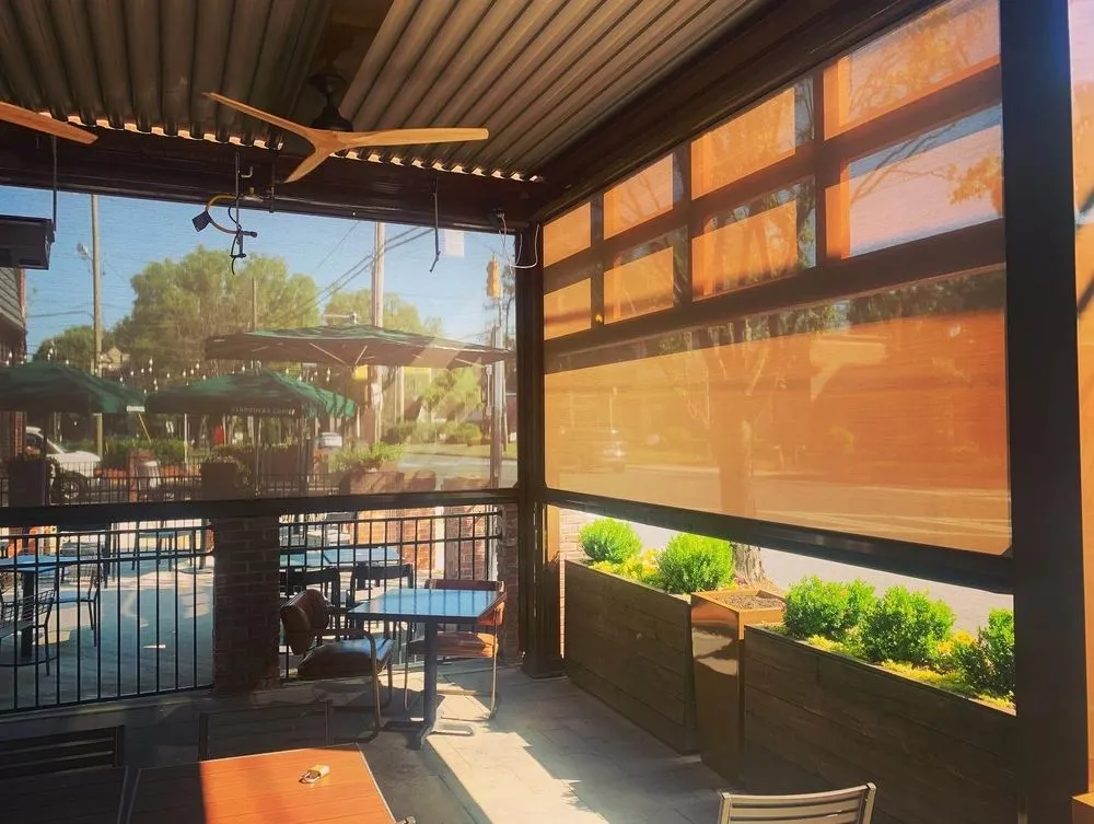 Slide of Carolina Louvered Roofs