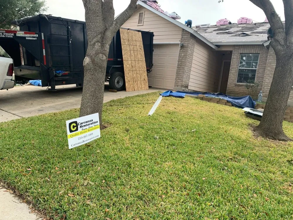 Slide of Carranza Restoration