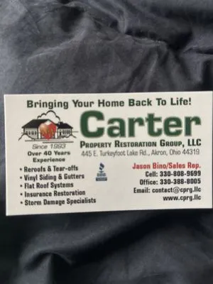 Carter Property Restoration