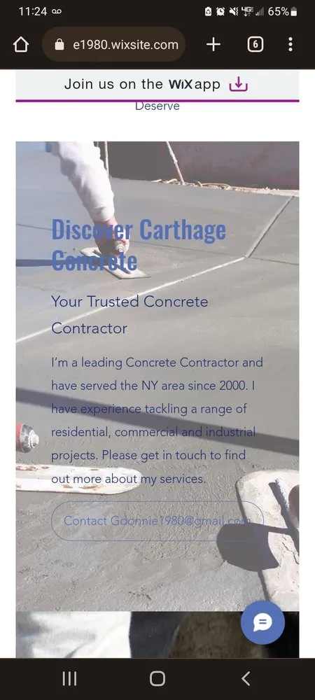 Slide of Carthage General Contracting