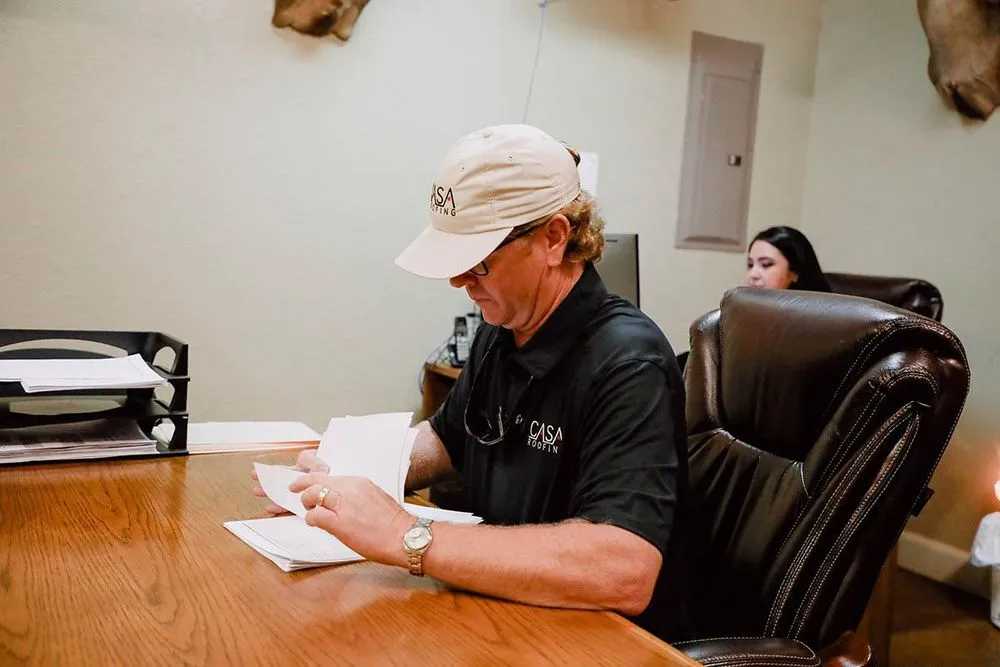 Slide of Casa Roofing Company