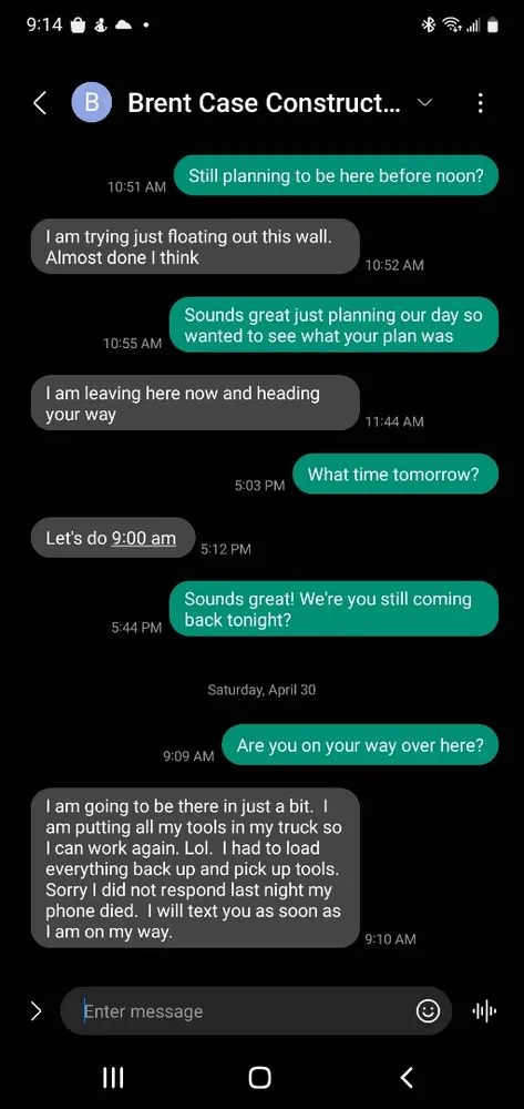 Slide of Case Construction And Roofing LLC