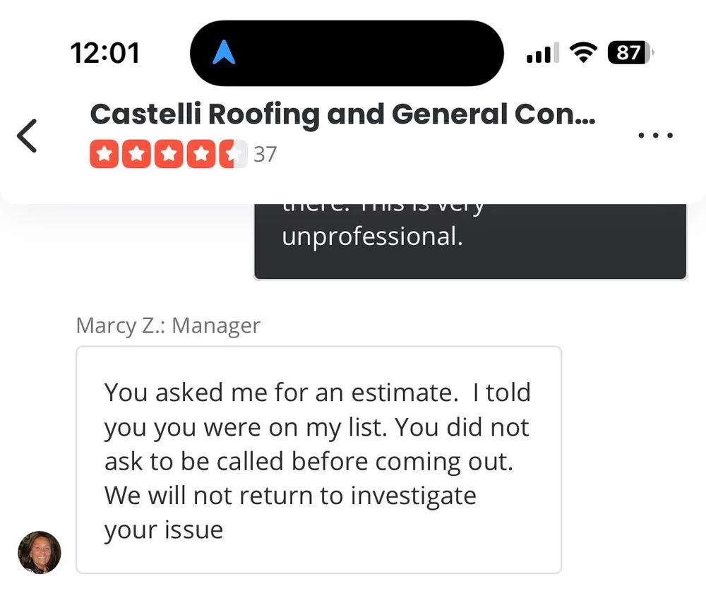 Slide of Castelli Roofing and General Contractors