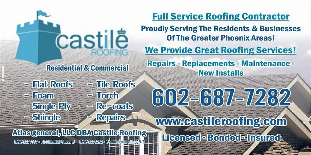 Slide of Castile Roofing