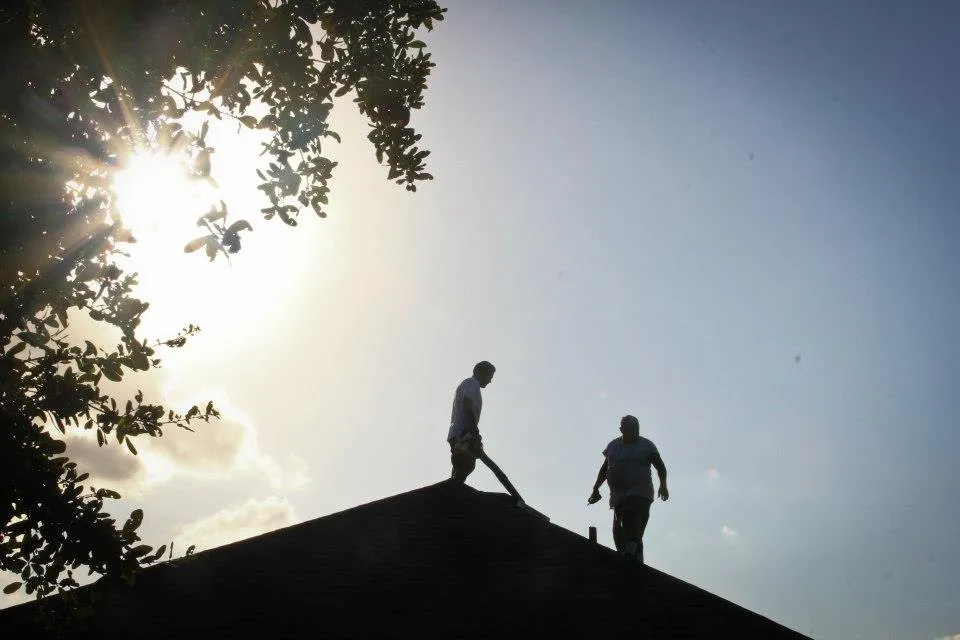 Slide of Castle Roofing