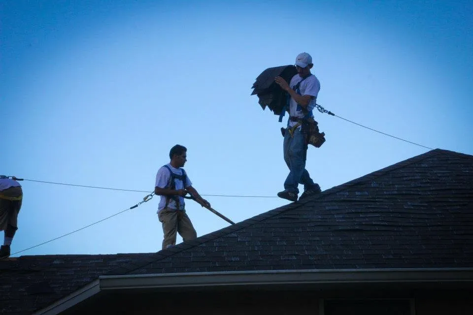 Slide of Castle Roofing