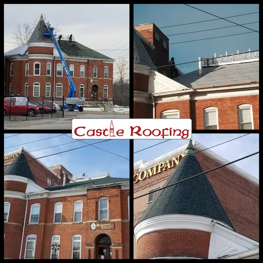 Slide of Castle Roofing