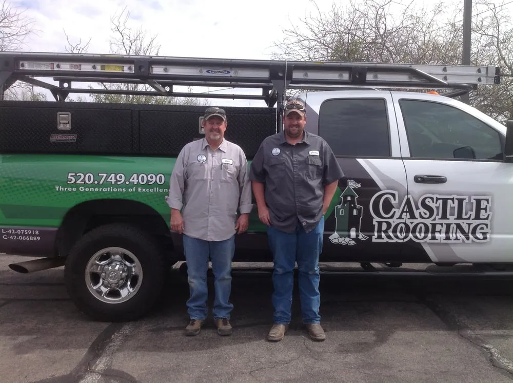 Slide of Castle Roofing