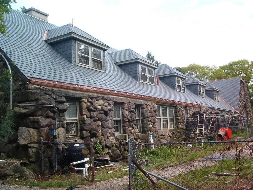Slide of Castle Slate Roofing Company