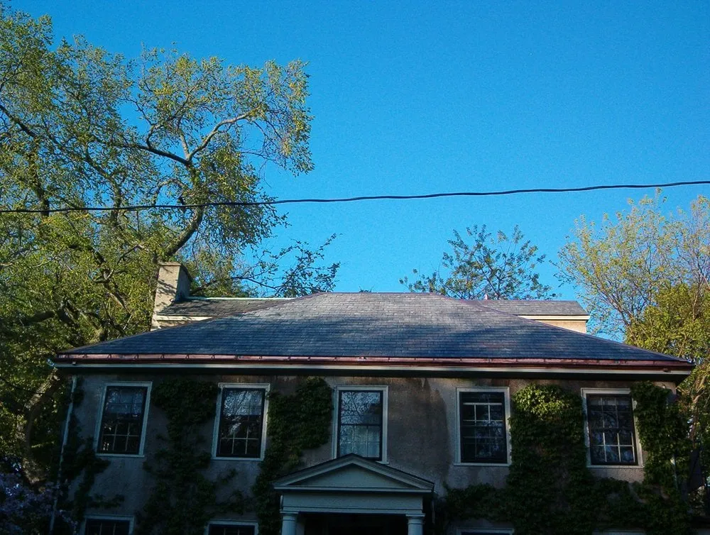 Slide of Castle Slate Roofing