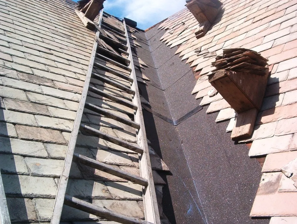 Slide of Castle Slate Roofing