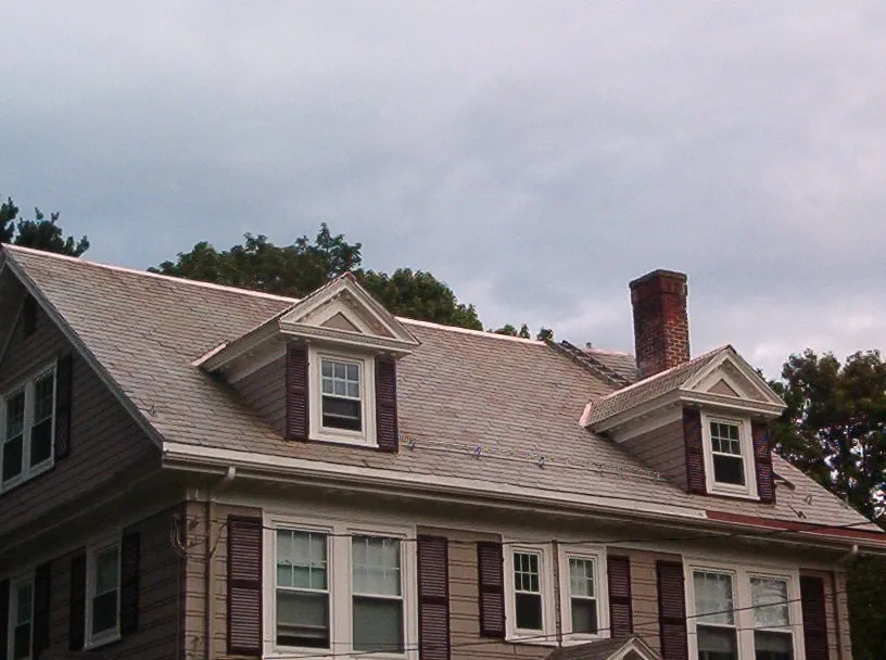Slide of Castle Slate Roofing
