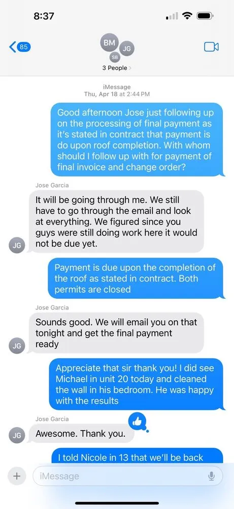 Professional shingle roofing service in Tampa Palms, FL by Castlebrook Restoration & Roofing