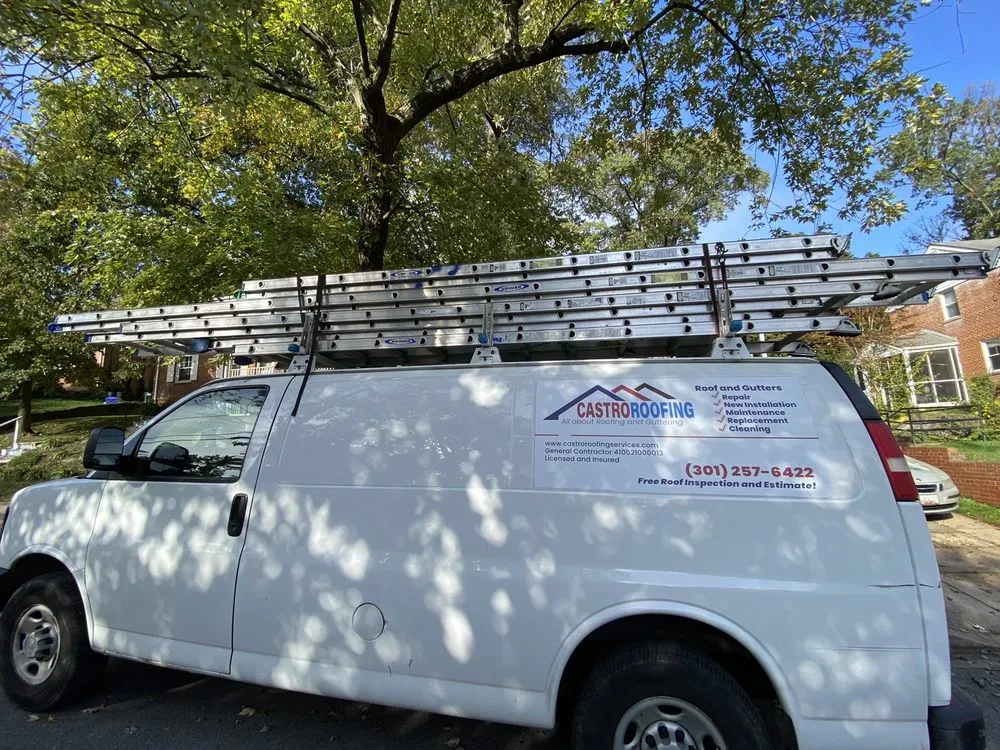 Slide of Castro Roofing DMV