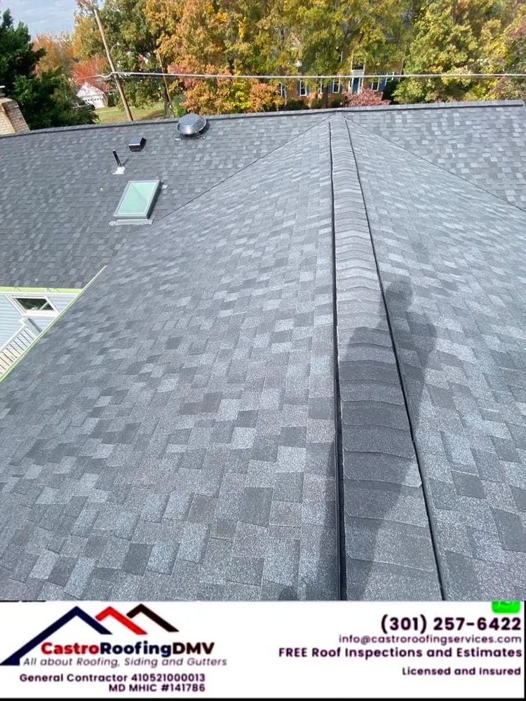 Slide of Castro Roofing DMV