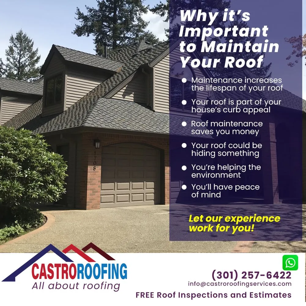 Slide of Castro Roofing DMV