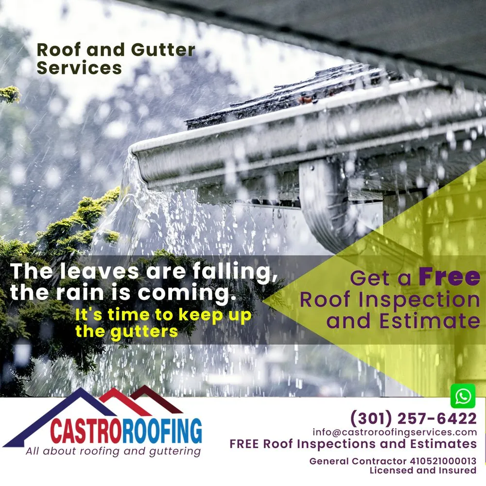 Slide of Castro Roofing DMV