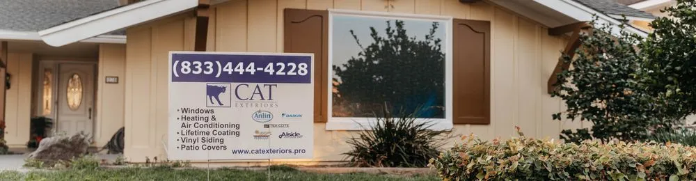 Slide of CAT Exteriors