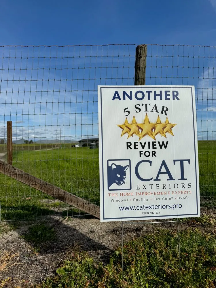 Slide of CAT Exteriors