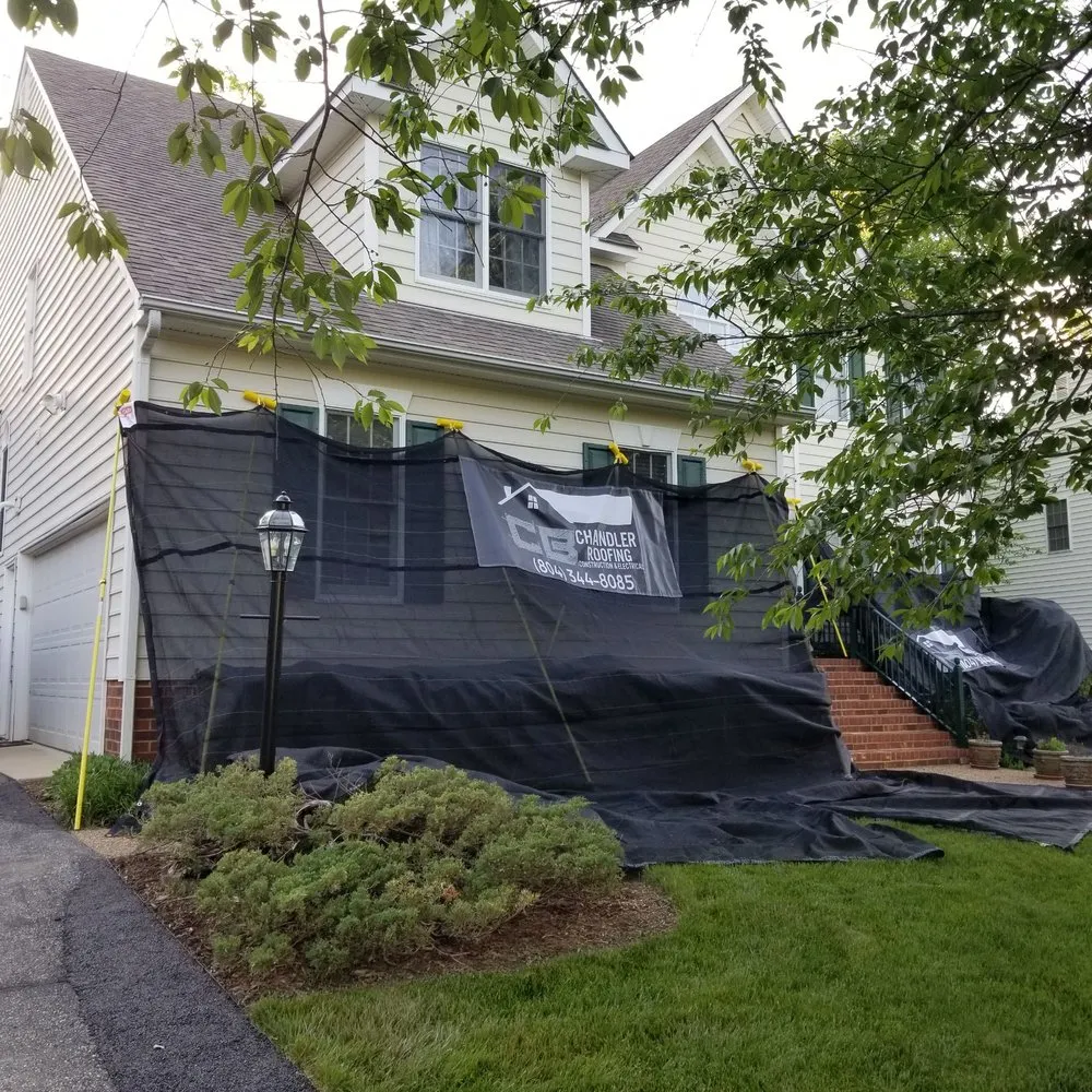 Reliable storm damage roof repair for residential properties across Henrico, VA - CB Chandler Roofing