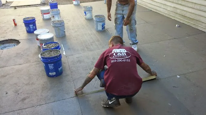 Slide of C&B Roofing