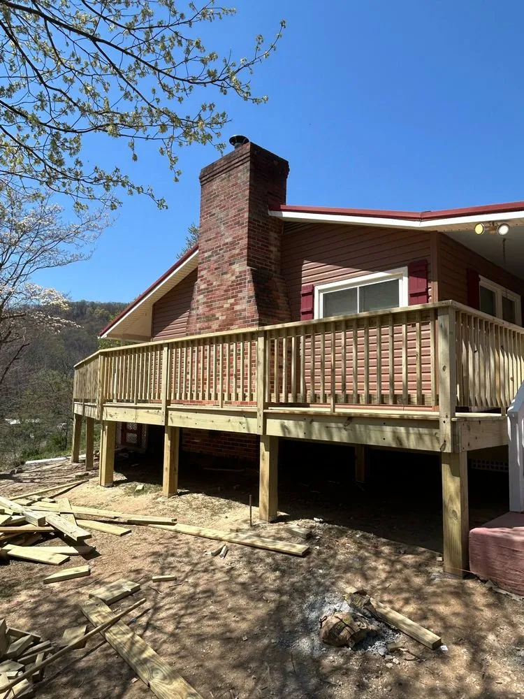 Local roof inspection in Burlington, WV by CB&E Builders