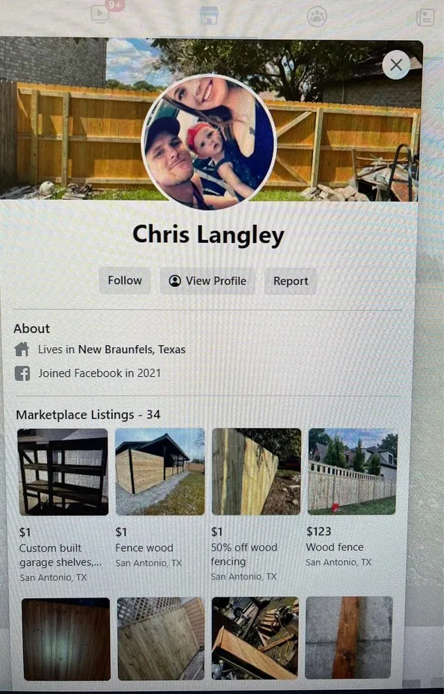 Slide of CBL Fencing and Roofing