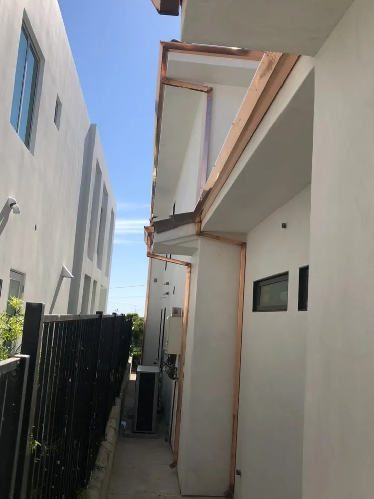 Slide of CCR Seamless Rain Gutters