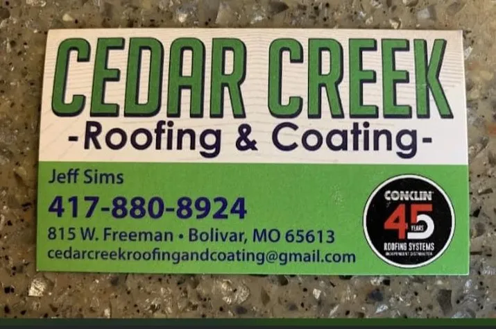 Slide of Cedar Creek Roofing and Coating