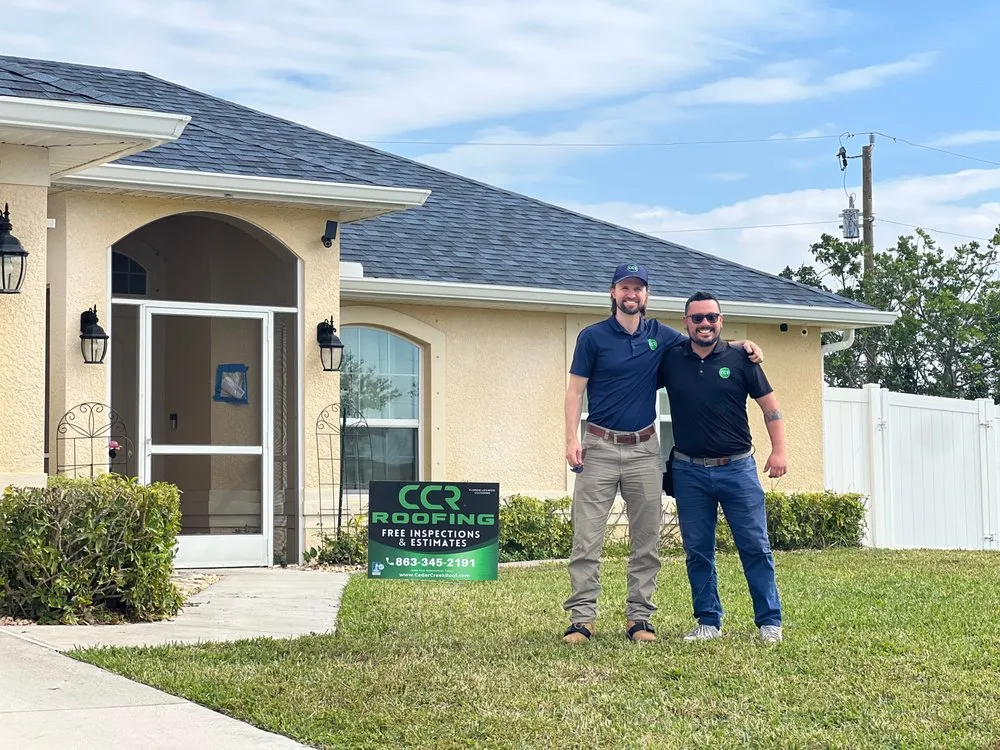 Slide of Cedar Creek Roofing