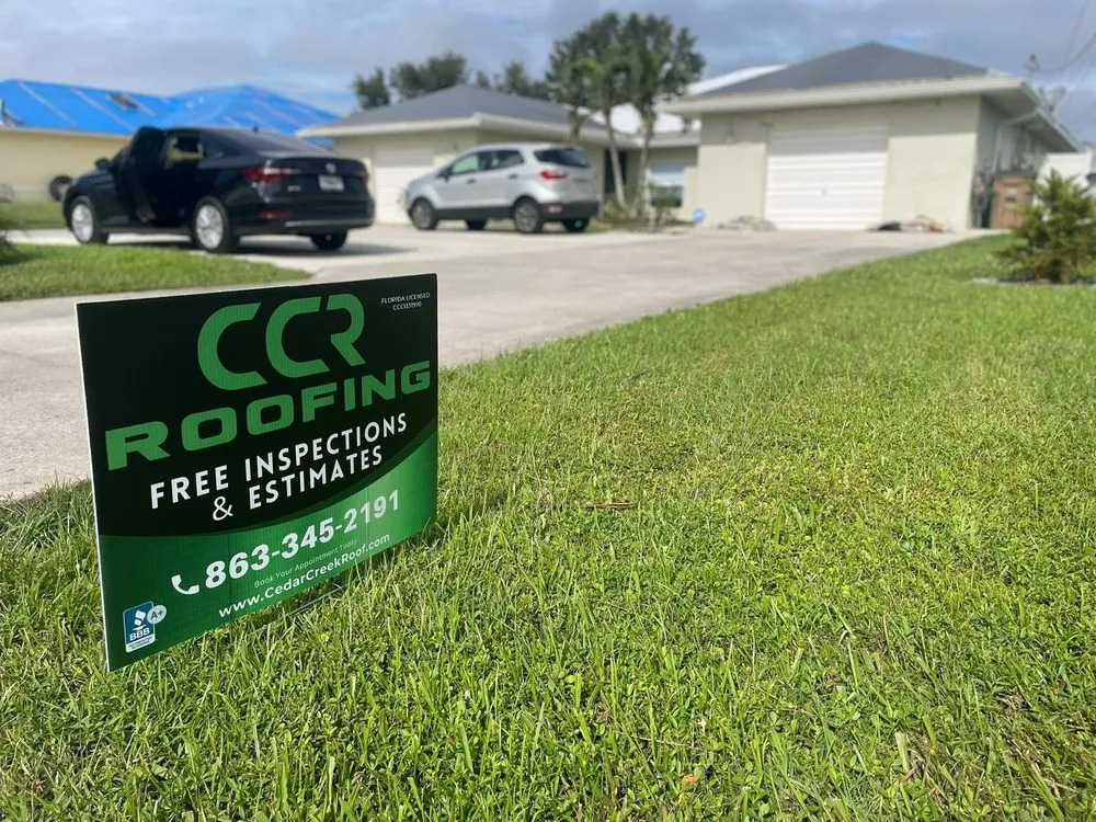 Slide of Cedar Creek Roofing
