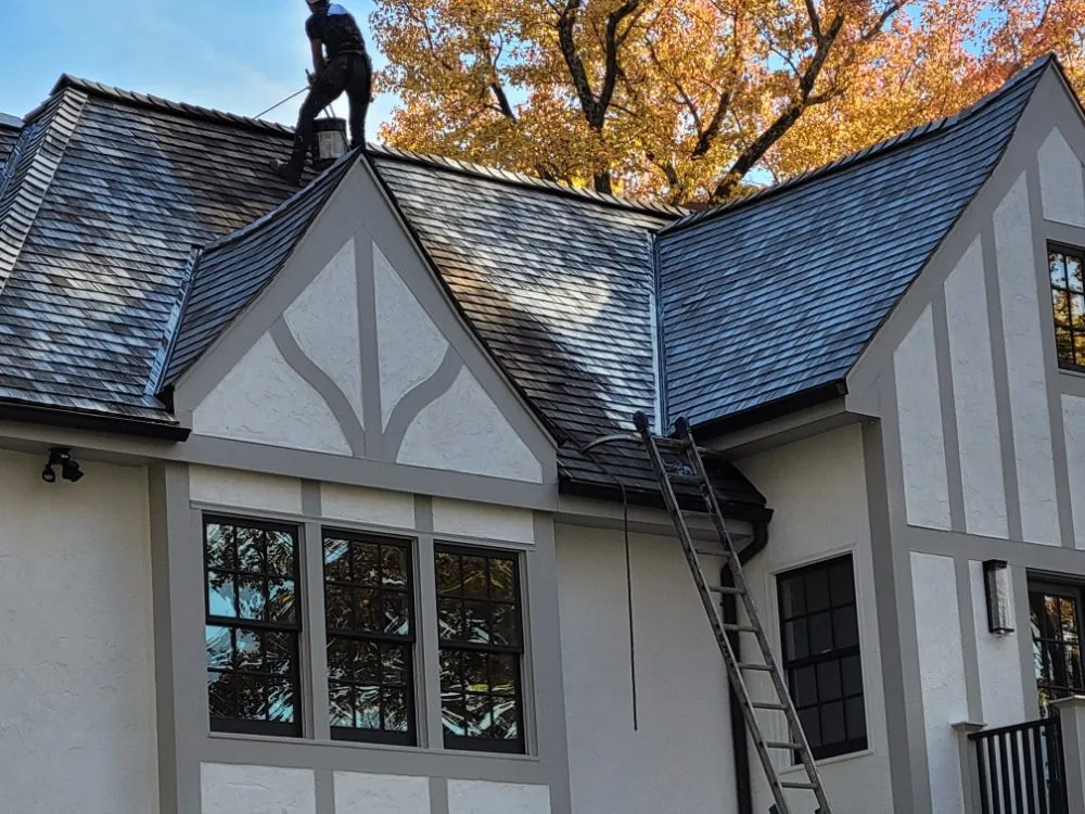 Slide of Cedar Roof Protection
