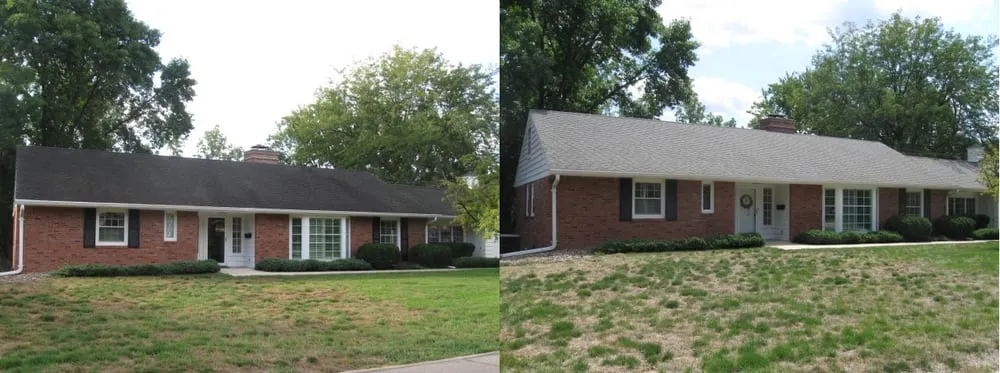 Slide of Cedar Shakes Roof Cleaning