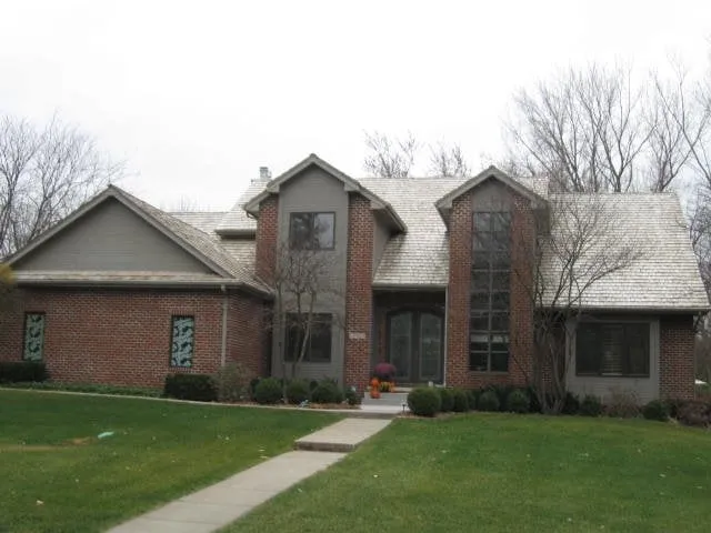 Slide of Cedar Shakes Roof Cleaning