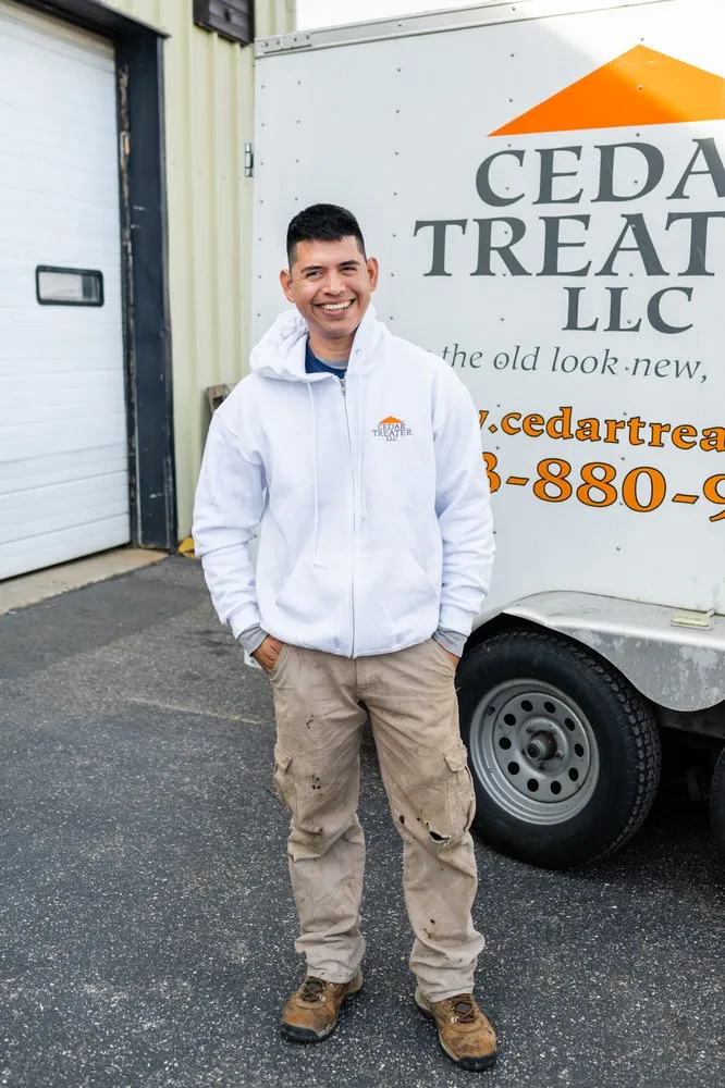 Slide of Cedar Treater